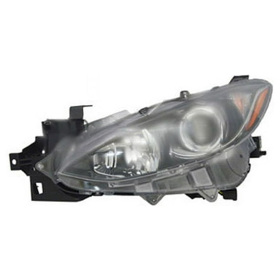 Left Driver Side Headlight Assembly - Compatible with 2014 - 2016 Mazda 3 2015