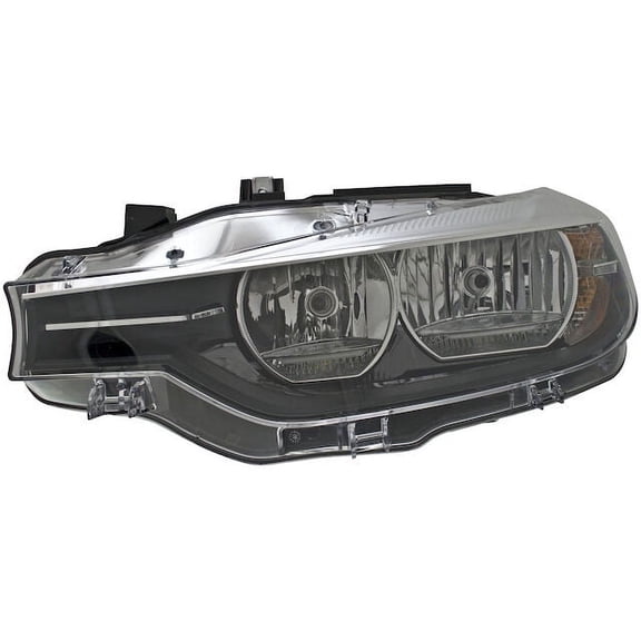 Left Driver Side Headlight Assembly - Compatible with 2016 - 2018 BMW 320i 2017