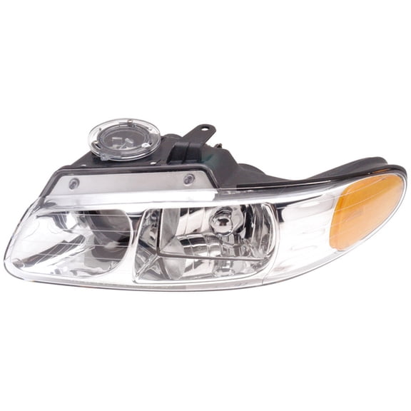 Left Driver Side Headlight Assembly For Dodge Caravan Plymouth Voyager Chrysler Town & Country Minivans - BuyAutoParts