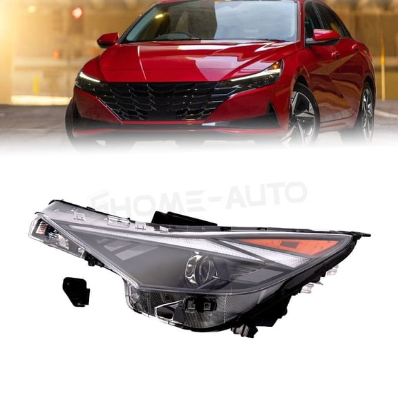 Left Headlight Assembly With LED DRL for Hyundai Elantra 2021-2022