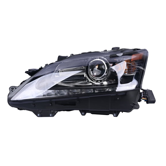 Left Driver Side Headlight Assembly for Lexus 2013 2014 2015 GS350 GS450h HID Xenon w/o Adaptive ABS Plastic LX2502161