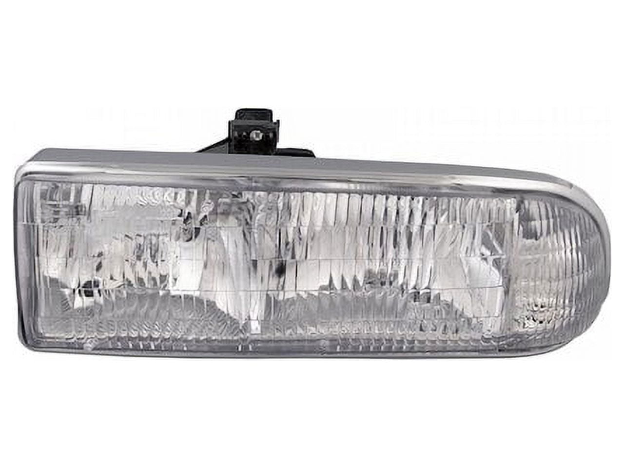 Left Driver Side Headlight Assembly - with Bright Bezel - Compatible