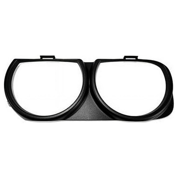 Left Driver Side Headlight Bezel - Compatible with 2015 - 2022 Dodge Challenger 2016 2017 2018 2019 2020 2021