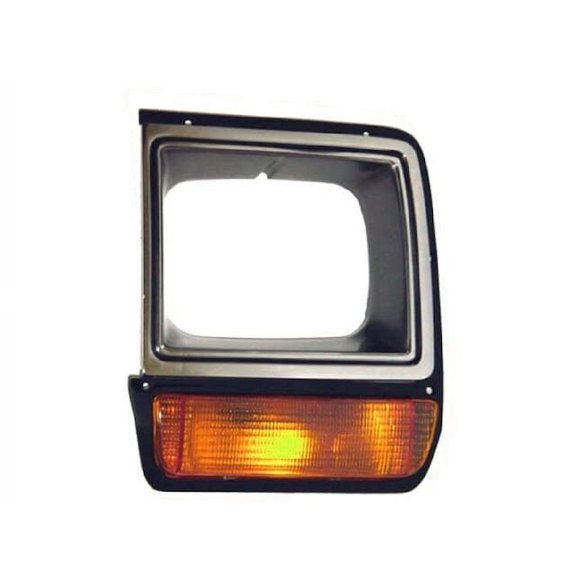 Left Driver Side Headlight Door - Compatible with 1986 - 1990 Dodge D350 1987 1988 1989