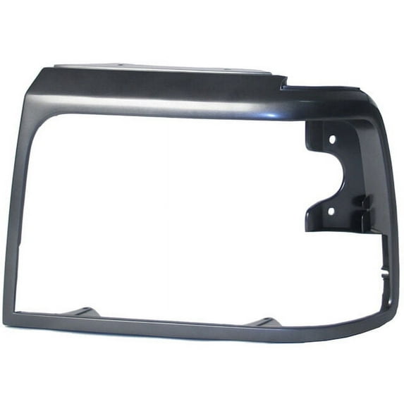 Left Driver Side Headlight Door - Compatible with 1992 - 1996 Ford F-250 1993 1994 1995