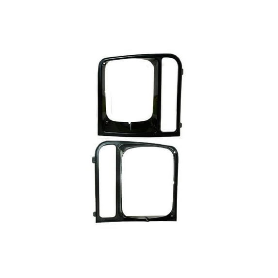 Left Driver Side Headlight Door - Compatible with 1997 - 2001 Jeep Cherokee 1998 1999 2000