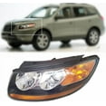 thumbnail image 1 of Left Driver Side Headlight Fits For Hyundai Santa Fe 2007 2008 2009 2010-2012, 1 of 10