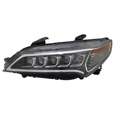 Evan-Fischer Passenger Side LED Headlight For Acura TLX 2015-2017 (Direct Fit, W/ Bulbs, DOT/SAE)