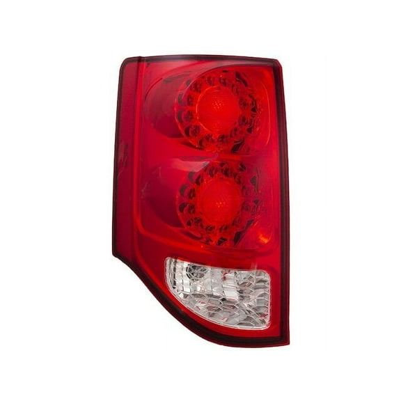 Left Driver Side LED Tail Light Assembly - Compatible with 2011 - 2020 Dodge Grand Caravan 2012 2013 2014 2015 2016 2017 2018 2019