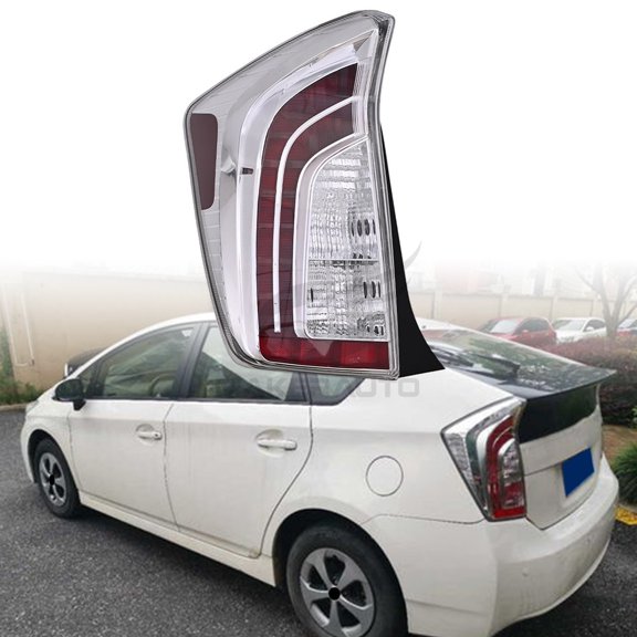 Left Driver Side LED Tail Light Assembly for Toyota Prius 2012 2013 2014 2015 Red Lens 8156147190
