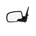 thumbnail image 1 of Left Driver Side Manual Foldaway View Mirror Chrome/Flat Black Textured For 2000-2006 Chevrolet Suburban 1500, 1 of 7