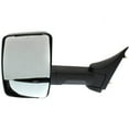thumbnail image 1 of Left Driver Side Manual Mirror - 2nd Design - without Towing - 96 Inch Wide Vehicles - Straight Long Arm - Compatible with 2003 - 2019 Chevy Express 3500 2010 2012 2014 2015 2016 2017 2018, 1 of 2