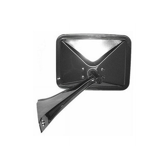 Left Driver Side Mirror - Compatible with 1971 - 1972 Chevy C10 Pickup
