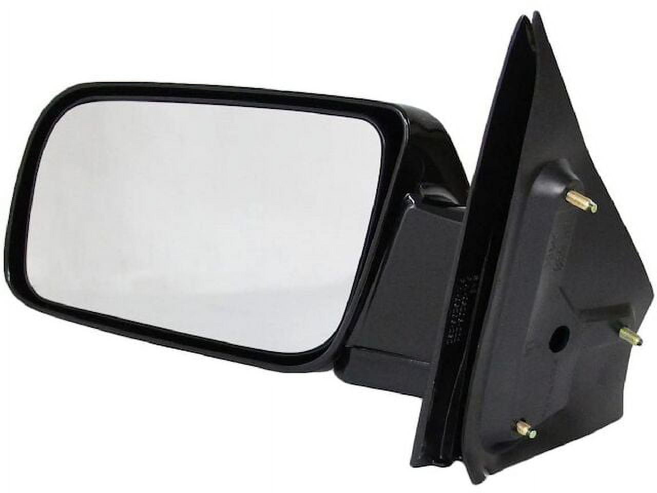 Left Driver Side Mirror - Compatible with 1988 - 2005 GMC Safari 1989 1990 1991 1992 1993 1994 1995 1996 1997 1998 1999 2000 2001 2002 2003 2004