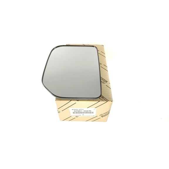 Left Driver Side Mirror Glass w/Rear Back Plate OE For 07-14 FJ Cruiser