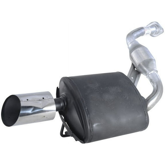 Left Driver Side Muffler - Compatible with 2009 - 2010 Nissan Maxima 3.5L V6 (Up To 11/2009)