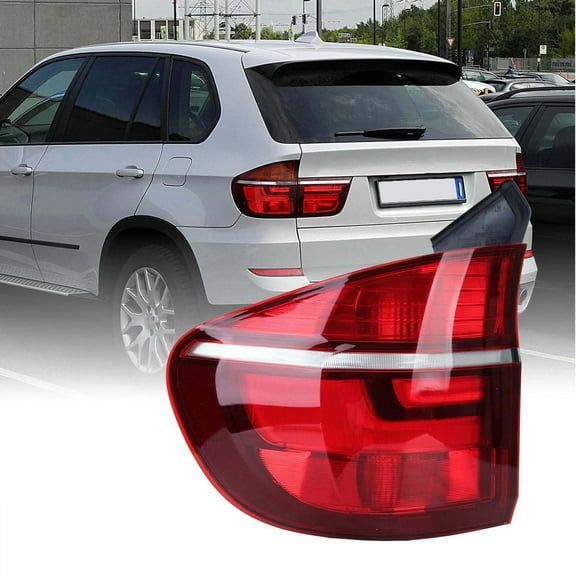 MZORANGE Left Driver Side Outer Rear Brake Tail light Lamp For BMW X5 E70 2007-2013