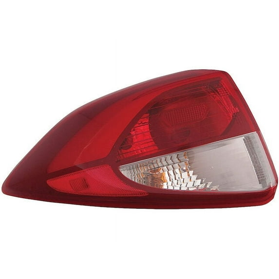 Left Driver Side Outer Tail Light Assembly - Compatible with 2016 - 2018 Hyundai Tucson 2017