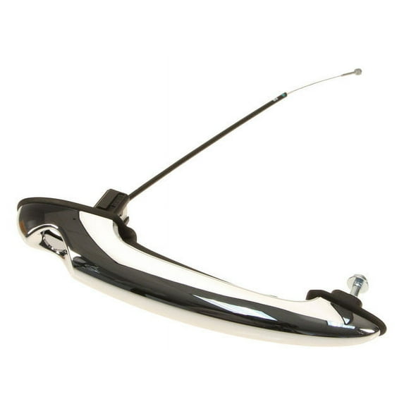 Left Driver Side Outside Door Handle (Chrome Plated) - Compatible with 2002 - 2015 Mini Cooper 2003 2004 2005 2006 2007 2008 2009 2010 2011 2012 2013 2014
