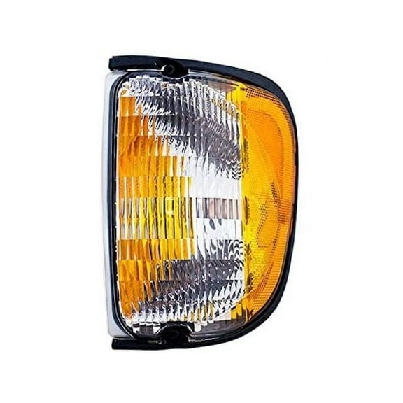 Left Driver Side Parking Light Assembly - Compatible with 1992 - 2002 Ford E-150 Econoline 1993 1994 1995 1996 1997 1998 1999 2000 2001