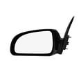 thumbnail image 1 of Left Driver Side Power Heated Non-Folding Chrome/Flat View Mirror Black Smooth For 2006-2010 Hyundai Sonata, 1 of 10