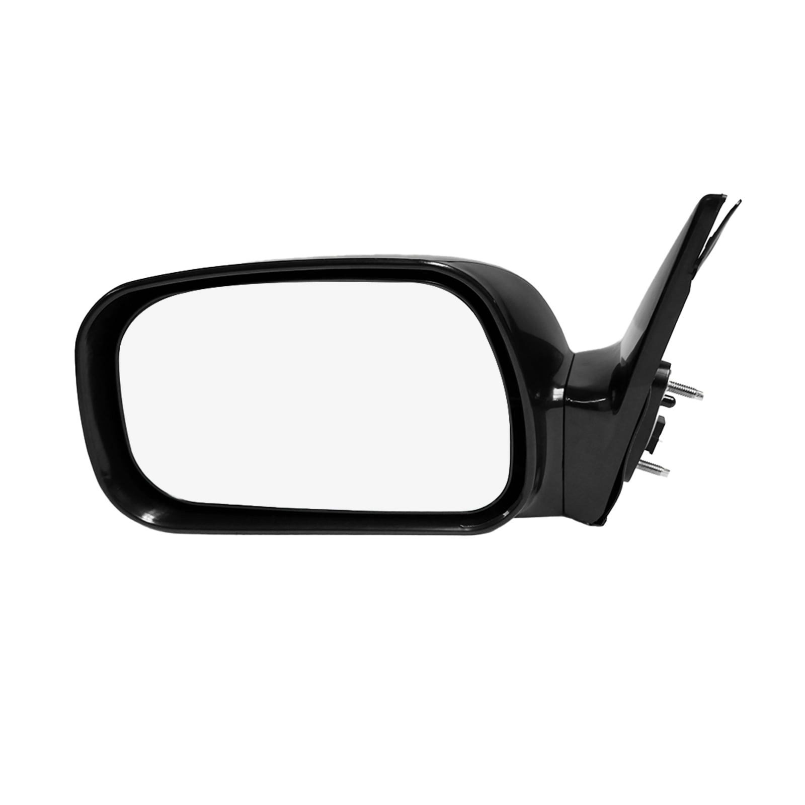 Left Driver Side Power Heated Nonfolding Usa Built View Mirror Chrome/Flat Black Smooth 5H5P For 2002-2006 Toyota Camry