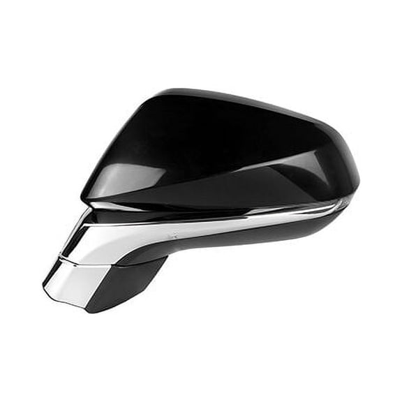 Left Driver Side Power Mirror - Paint to Match - with Flat Glass and Heated Glass - without Memory - Compatible with 2015 - 2017 NX200t 2016
