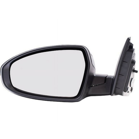 Left Driver Side Power Mirror - Paint to Match - without Heated Glass, Turn Signal, and Blind Spot Detection - Compatible with 2019 - 2020 Kia Forte
