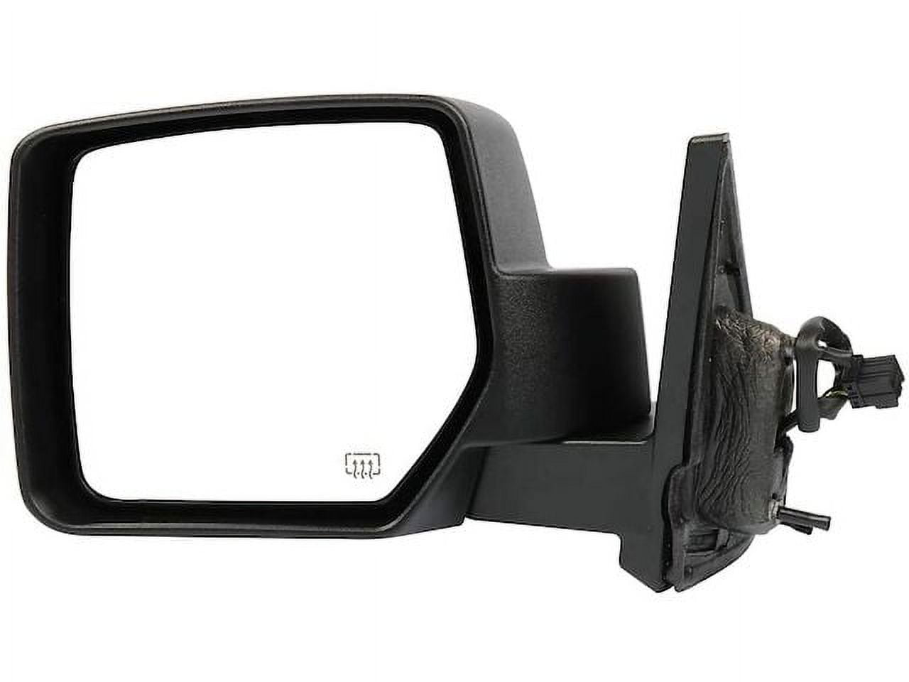 Left Driver Side Power Mirror - with Heated Glass - Compatible with 2007 - 2017 Jeep Patriot 2008 2009 2010 2011 2012 2013 2014 2015 2016