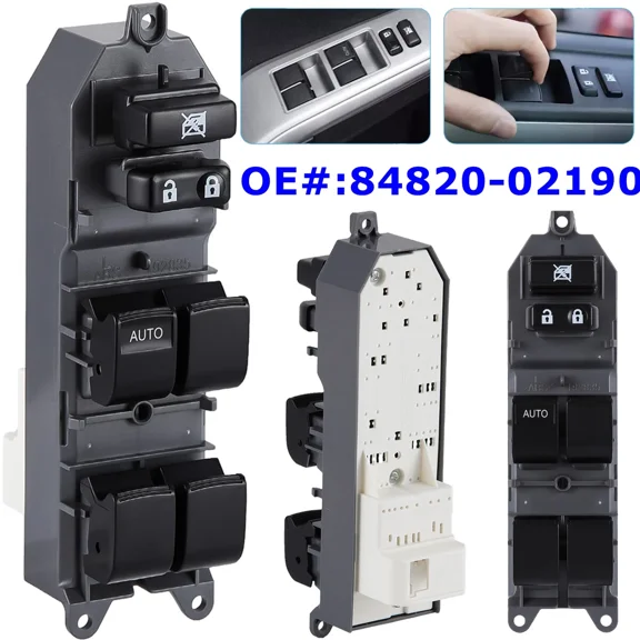 Car Master Power Window Switch for 2007-2012 Toyota Camry RAV4 OE:84820-02190