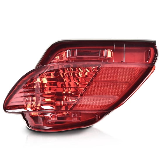 Left Driver Side Rear Bumper Light Fit for 2010-2015 RX270/RX350 2009-2015 RX450H Rear Bumper Reflectors Light Stop Brake Lights Reverse Light