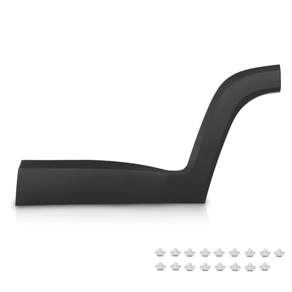 Left Driver Side Rear Door Molding Fender Flare Trim Fit For 2015-2021 Jeep Renegade