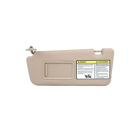 Left Driver Side Sun Visor For Car With Makeup Mirror For Toyota RAV4 2004-2005, Replacement OEM 74320-42501-beige