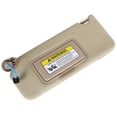 thumbnail image 1 of Left Driver Side Sun Visor Sunshade W/ Vanity Light (Beige) Replacement for 2008-2012 Honda Accord, 1 of 8