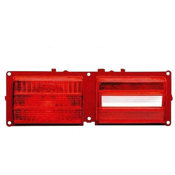 Left Driver Side Tail Light Assembly - Compatible with 1975 - 1979 Chevy Nova 1976 1977 1978