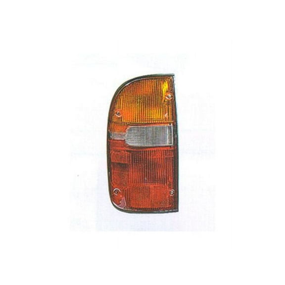Left Driver Side Tail Light Assembly - Compatible with 1995 - 2000 Toyota Tacoma 1996 1997 1998 1999