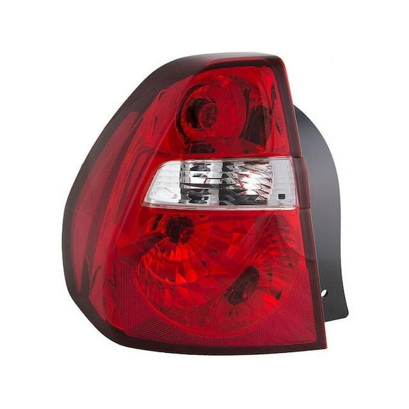 Left Driver Side Tail Light Assembly - Compatible with 2004 - 2008 Chevy Malibu 2005 2006 2007
