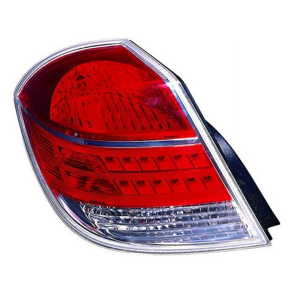 Left Driver Side Tail Light Assembly - Compatible with 2007 - 2009 Saturn Aura 2008
