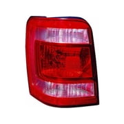 Left Driver Side Tail Light Assembly - Compatible with 2008 - 2012 Ford Escape 2009 2010 2011