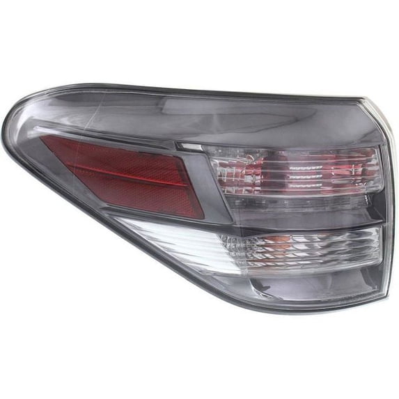 Left Driver Side Tail Light Assembly - Compatible with 2010 - 2012 RX350 2011