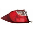 thumbnail image 1 of Left Driver Side Tail Light Assembly - Compatible with 2012 - 2015 Mazda 5 2013 2014, 1 of 2