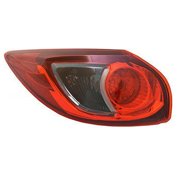 Left Driver Side Tail Light Assembly - Compatible with 2013 - 2016 Mazda CX-5 2014 2015