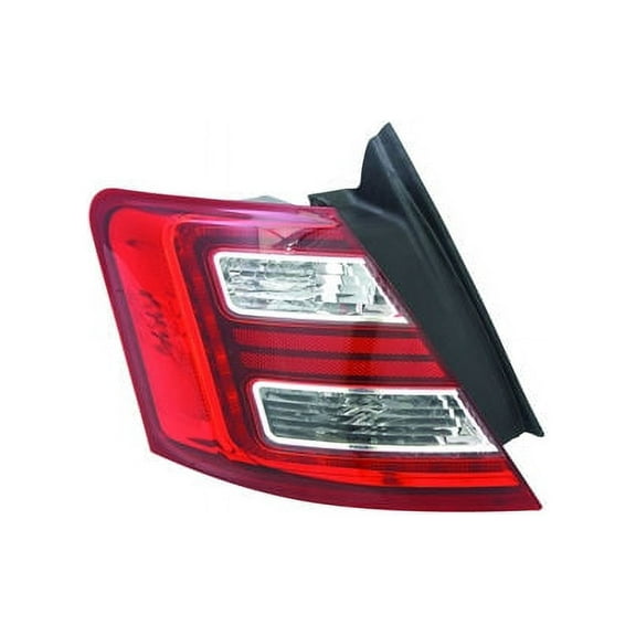 Left Driver Side Tail Light Assembly - Compatible with 2013 - 2019 Ford Taurus 2014 2015 2016 2017 2018