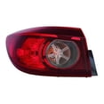 thumbnail image 1 of Left Driver Side Tail Light Assembly - Compatible with 2014 - 2018 Mazda 3 2015 2016 2017, 1 of 2