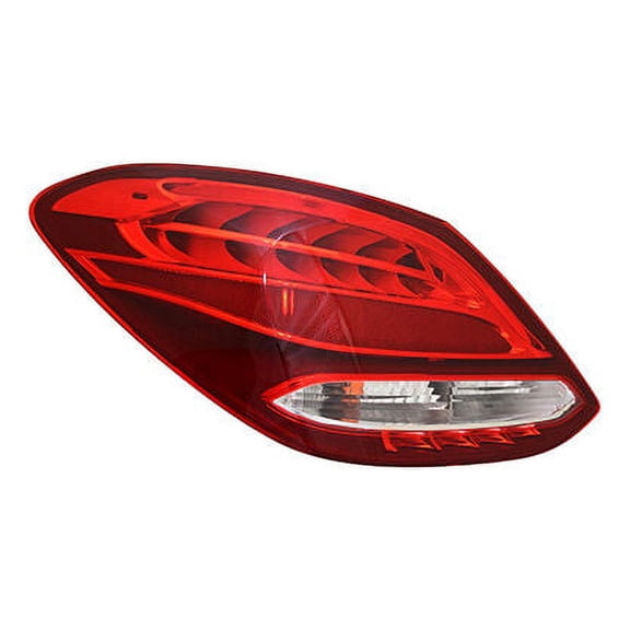 Left Driver Side Tail Light Assembly - Compatible with 2017 - 2018 Mercedes-Benz C43 AMG