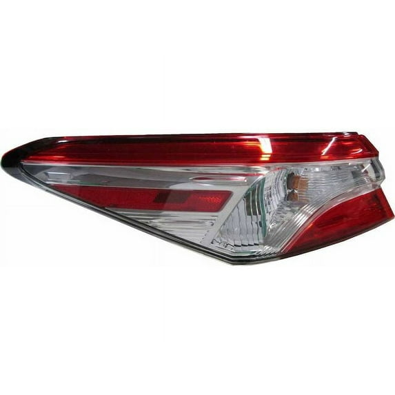 Left Driver Side Tail Light Assembly - Compatible with 2018 - 2020 Toyota Camry 2019