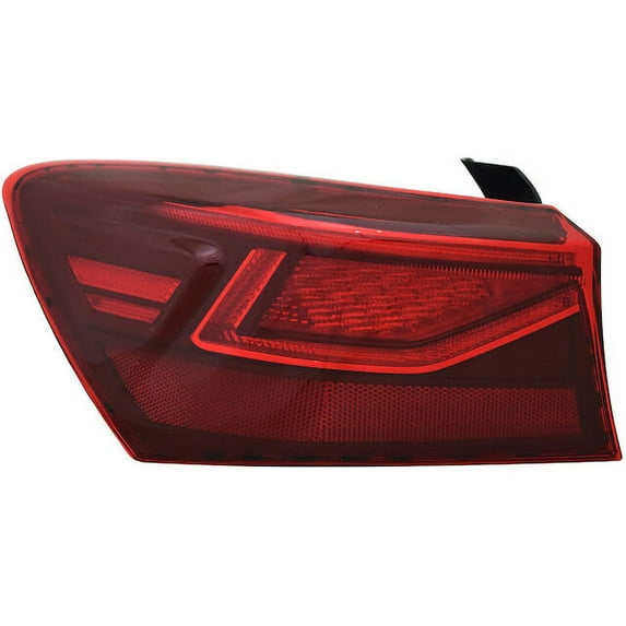 Left Driver Side Tail Light Assembly - Compatible with 2019 - 2021 Kia Forte 2020