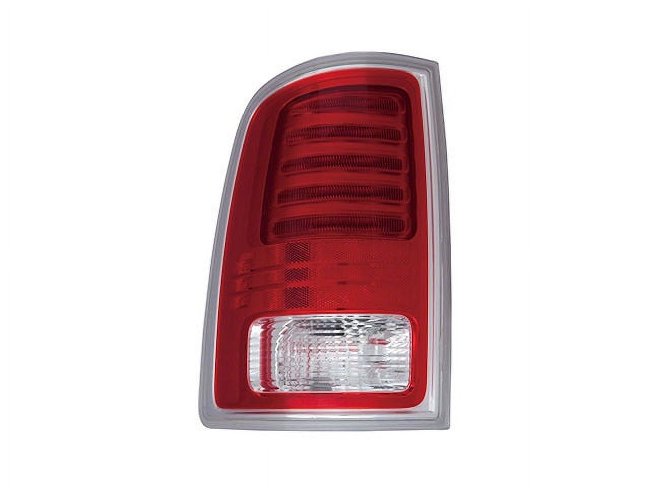 BRYGHT Left Driver Side LED Tail Light For Ram 1500 2500 3500 2013-2018 – Black Housing, Error-Free