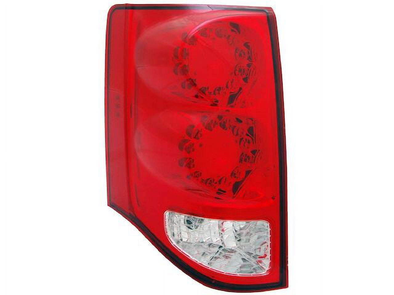 Left Driver Side Tail Light Assembly with Wiring Harness Compatible