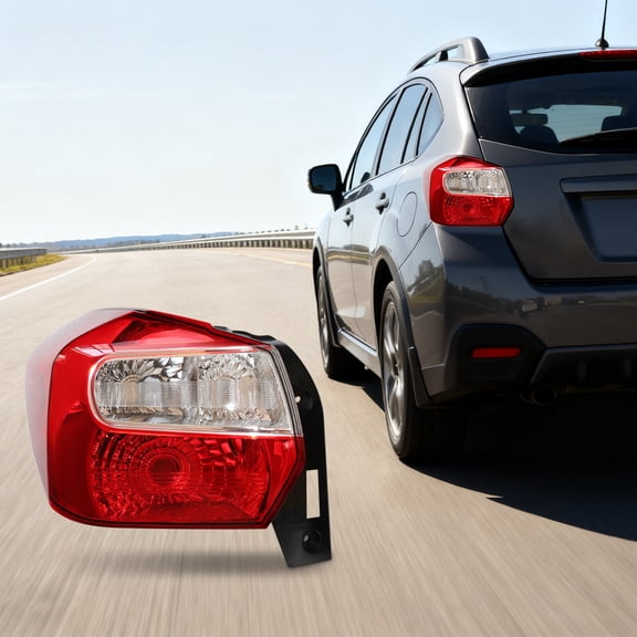 Left Driver Side Tail Light, Halogen Tail Light W/o Bulb, Tail Light For 2012-2016 Subaru Impreza, 2013-2015 Subaru XV Crosstrek RH(Bulb Not Included)